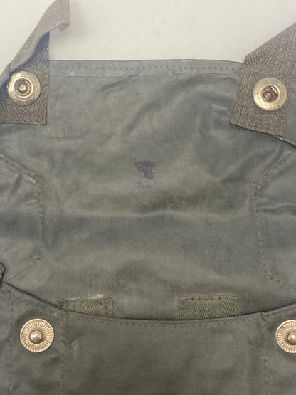 WWII German Army Rubberised Gas Cape Bag – 1940 Dated, Waffenamt Marked (Early War)