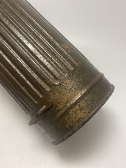 WWII German Gas Mask Canister 1941 – Three-Tone Normandy Camo