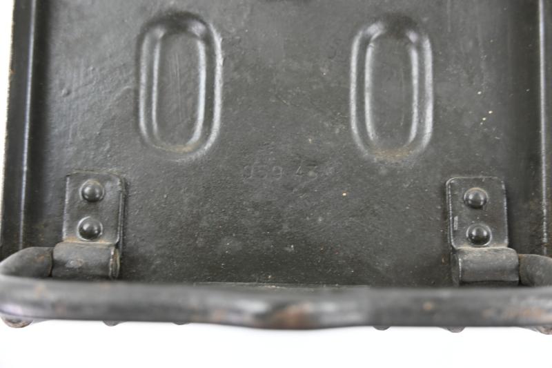 WWII German Army MG34 Ammo Drum Set with Carrying Frame