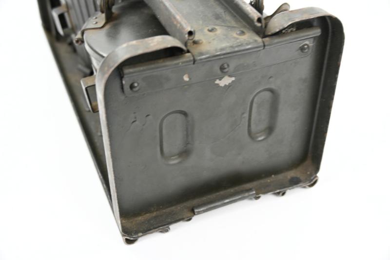 WWII German Army MG34 Ammo Drum Set with Carrying Frame