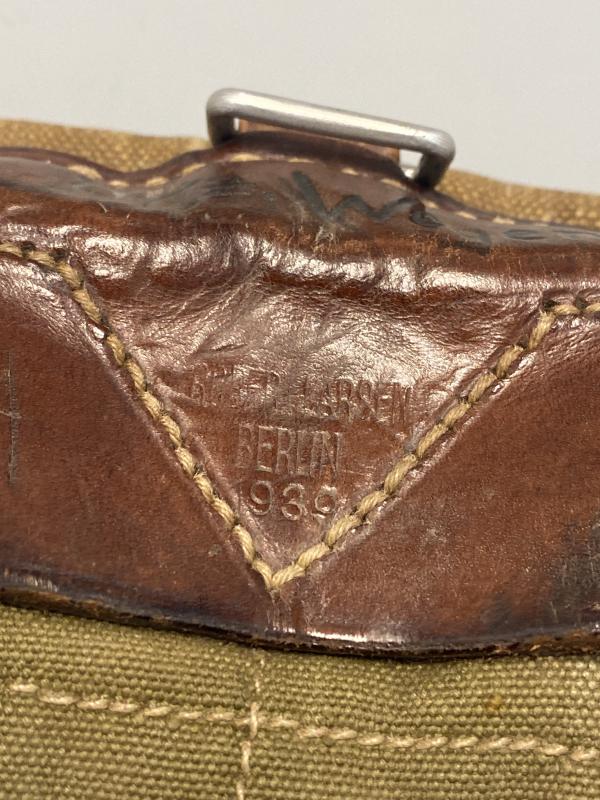 WWII German M34 Tornister – Named to Pioneer Btl. 562, 1939 (Wegener)