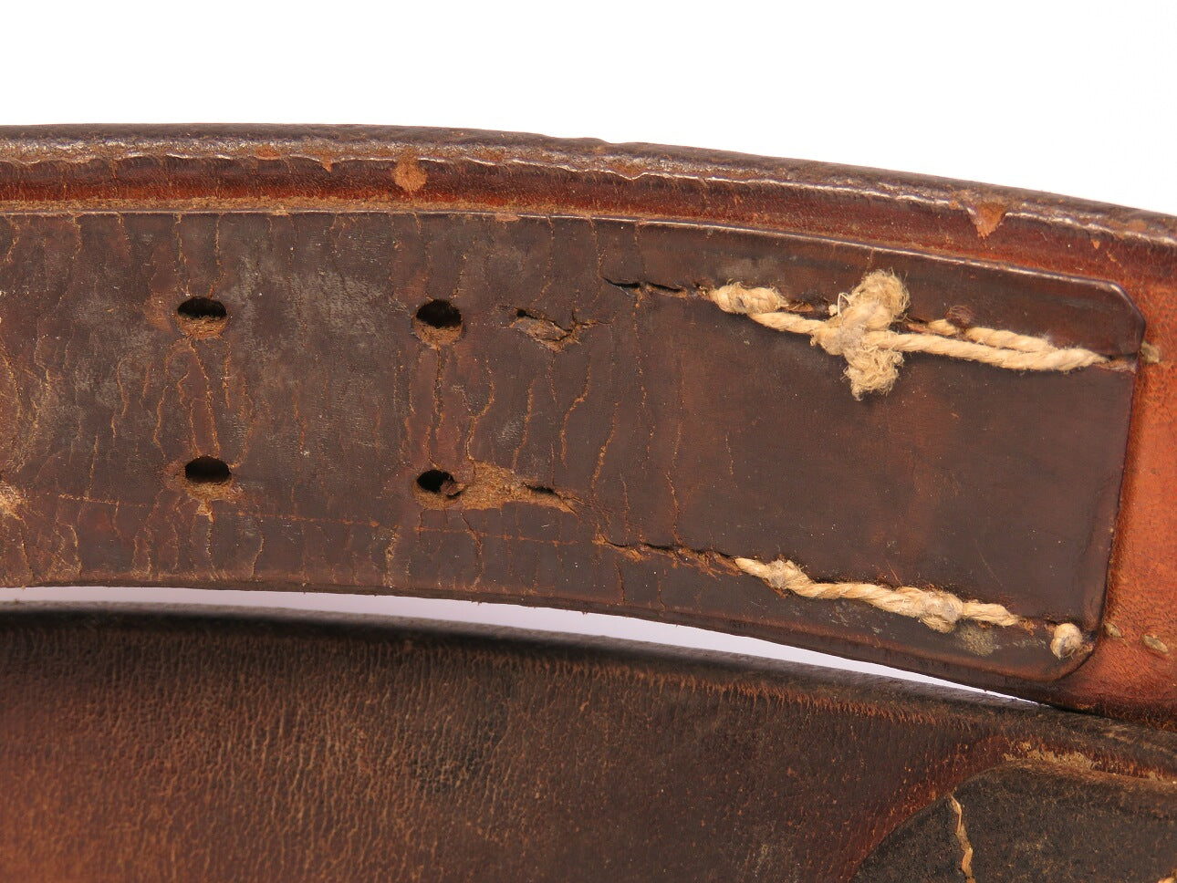 WWI German Prussian Belt & Buckle (1916) – “Gott Mit Uns” Crowned Buckle, Size 100 (95cm Actual)