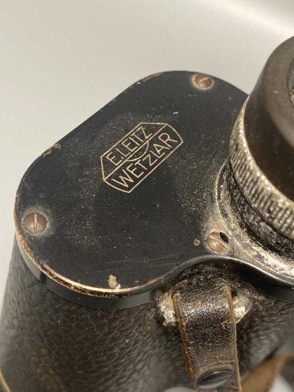 Pre-War German Army 10×50 Dienstglas Binoculars – E. Leitz Wetzlar (1939)