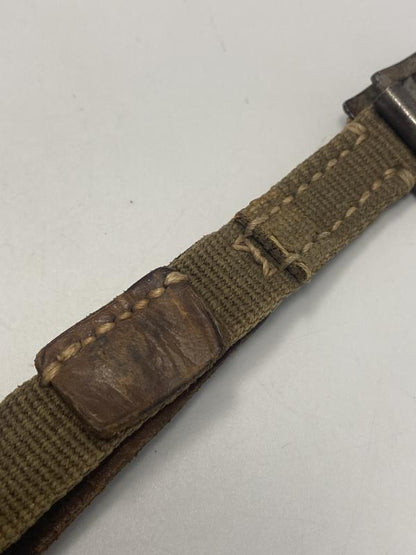 WWII German DAK Tropical Webbing Equipment Strap – Dated 1942