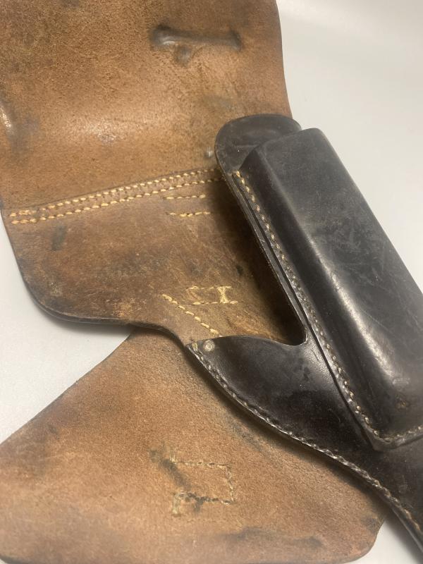 WWII German Walther P38 Soft Shell Holster – DLU 43 WaA