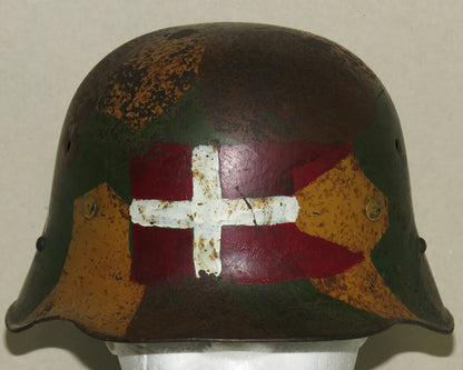 Austrian M1916 Re-Issue Helmet – Camo, Danish Resistance
