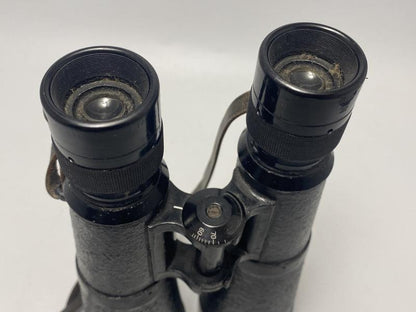 WWII German 7×50 Panzer Dienstglas Binoculars – Hensoldt “Ice-Cream Cone” (bmj)