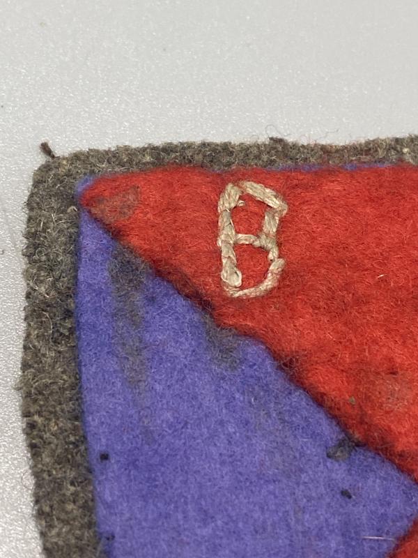 WWII Don Cossack Volunteer Sleeve Shield (Field-Made)