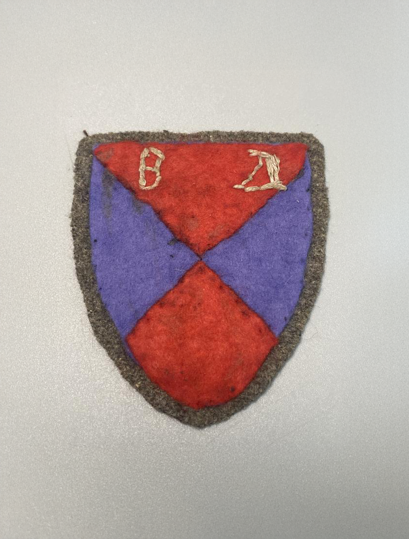 WWII Don Cossack Volunteer Sleeve Shield (Field-Made)