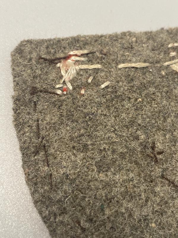 WWII Don Cossack Volunteer Sleeve Shield (Field-Made)