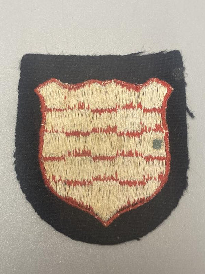 WWII Waffen-SS Croatian Volunteer Sleeve Shield – 13th SS Division “Handschar”