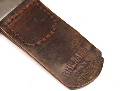 WWI German Prussian Belt & Buckle (1916) – “Gott Mit Uns” Crowned Buckle, Size 100 (95cm Actual)