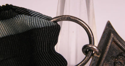 WWI German Iron Cross Second Class (1914–1918) – S-W (Sy-Wagner Berlin) Maker, With Ribbon