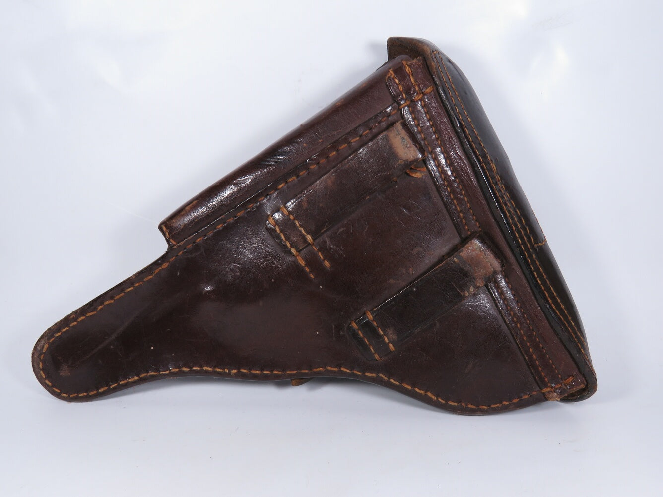 WWI Imperial German P08 Luger Holster (c.1919) – B.A.X Bekleidungsamt X Corps Marked, With Original Tool