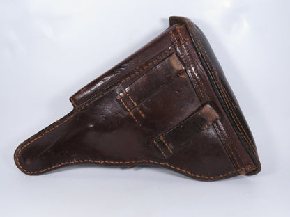 WWI Imperial German P08 Luger Holster (c.1919) – B.A.X Bekleidungsamt X Corps Marked, With Original Tool