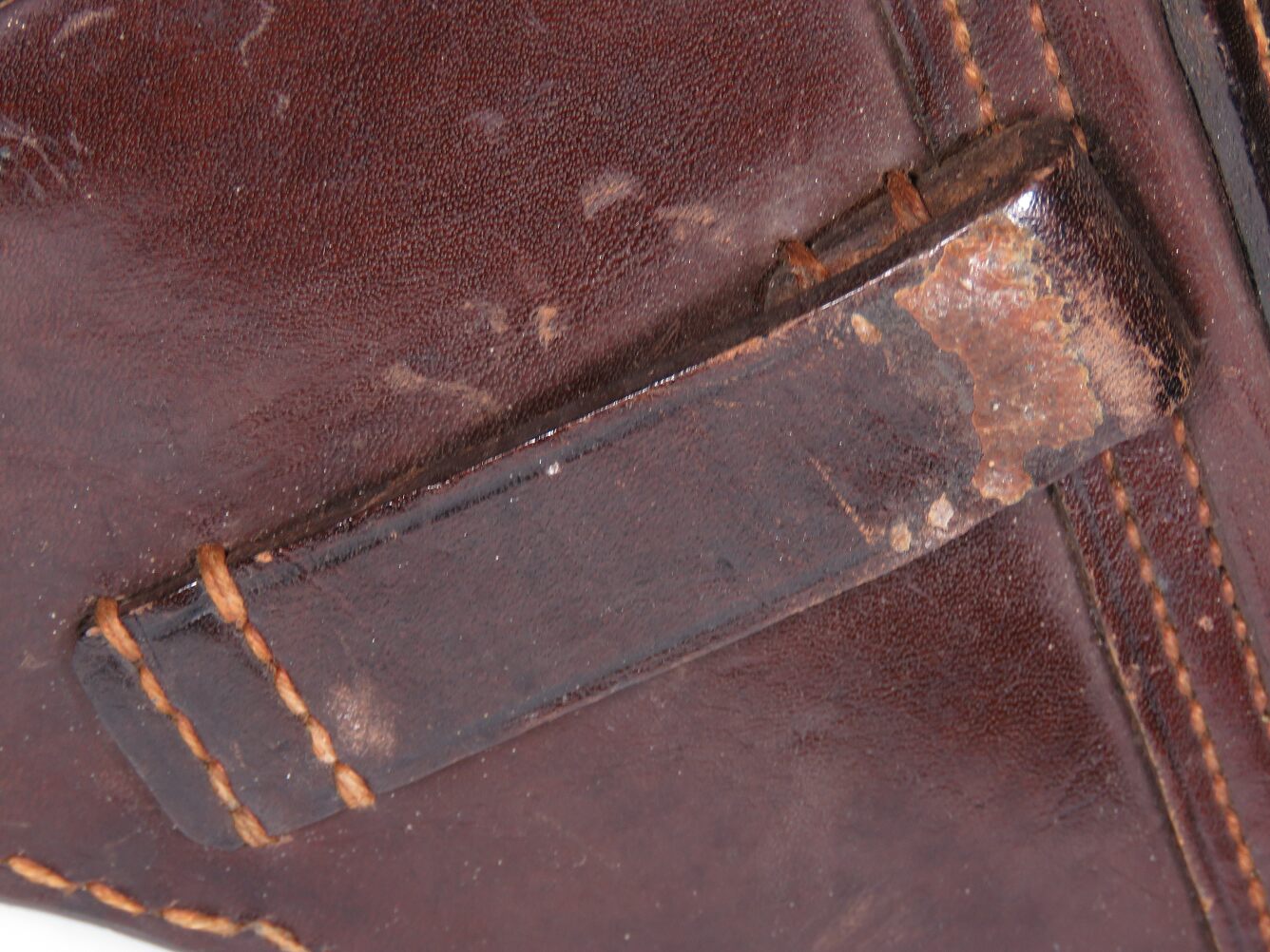 WWI Imperial German P08 Luger Holster (c.1919) – B.A.X Bekleidungsamt X Corps Marked, With Original Tool