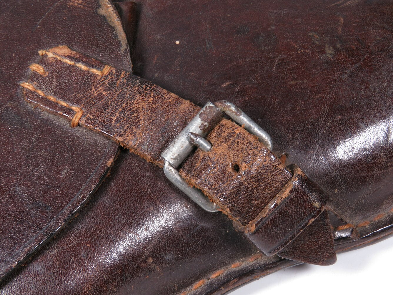 WWI Imperial German P08 Luger Holster (c.1919) – B.A.X Bekleidungsamt X Corps Marked, With Original Tool