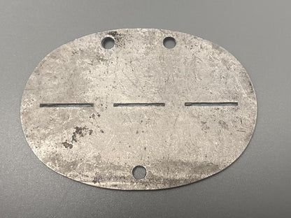 WWII German Army ID Disc – 4./M.G. Ersatz Kompanie 454