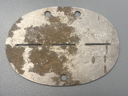 WWII German Army ID Disc – 4./M.G. Ersatz Kompanie 454
