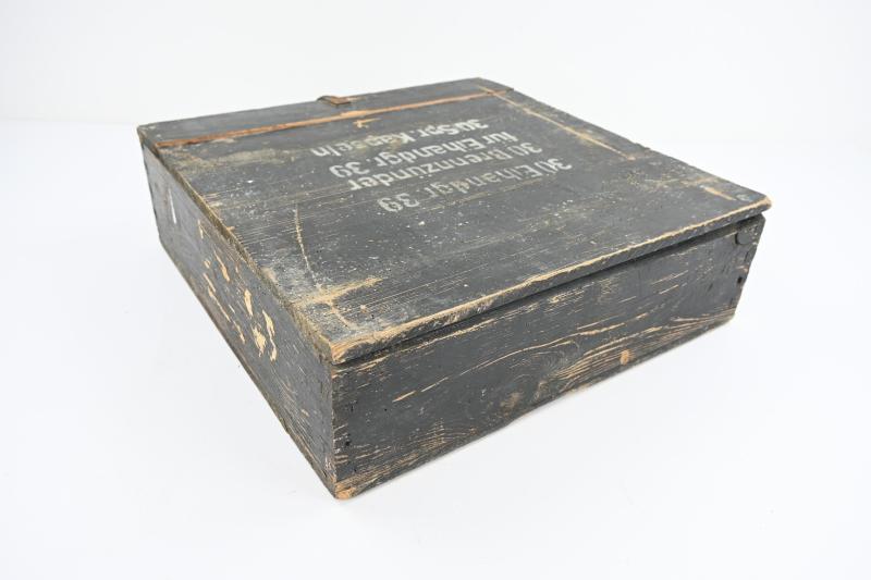 WWII German Army Ei-Handgranaten 39 Ammunition Box (1943 Dated)