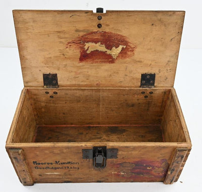 WWII German Army Grosse Gewehr Granate Ammo Box – 1944