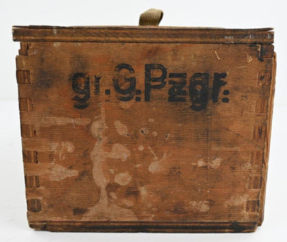 WWII German Army Grosse Gewehr Granate Ammo Box – 1944