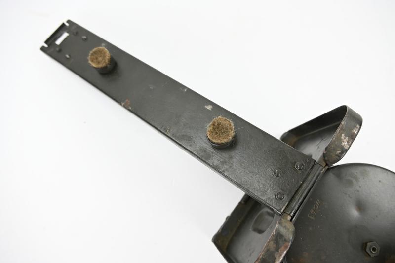 WWII German Army MG34 Ammo Drum Set with Carrying Frame