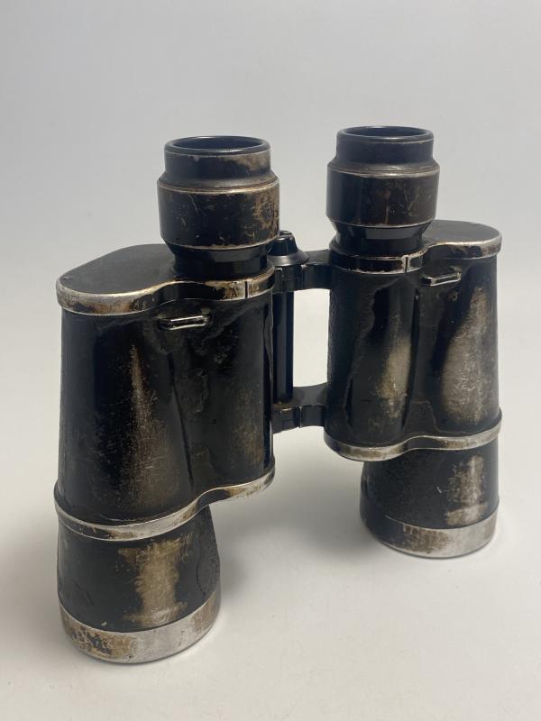 WWII German Kriegsmarine 7x50 Binoculars – blc Maker Code, Naval Issue